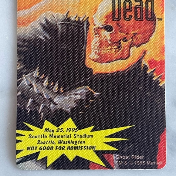 Original LOT of 8 Grateful Dead Marvel Series Backstage Pass - Picture 10 of 10